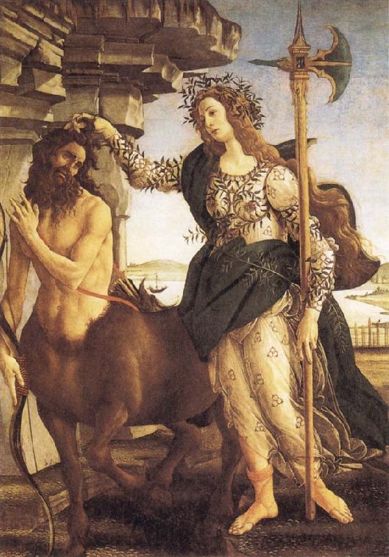 Sandro Botticelli Pallas and the Centaur Germany oil painting art
